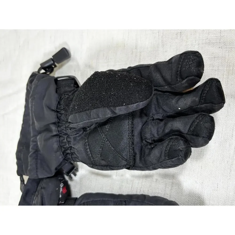 HEAD Youth Ski Gloves M Medium Black Waterproof Winter Snowboard